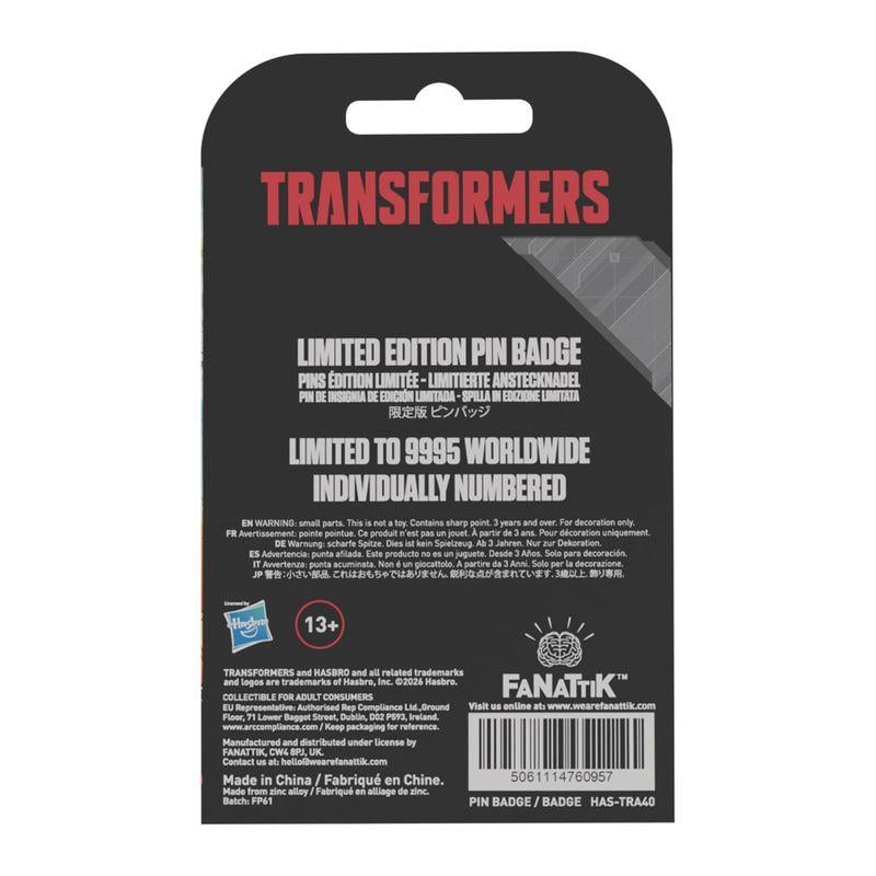 TRANSFOMERS THE MOVIE - 40ème Anniversaire - Pin's Edition Limitée - 3