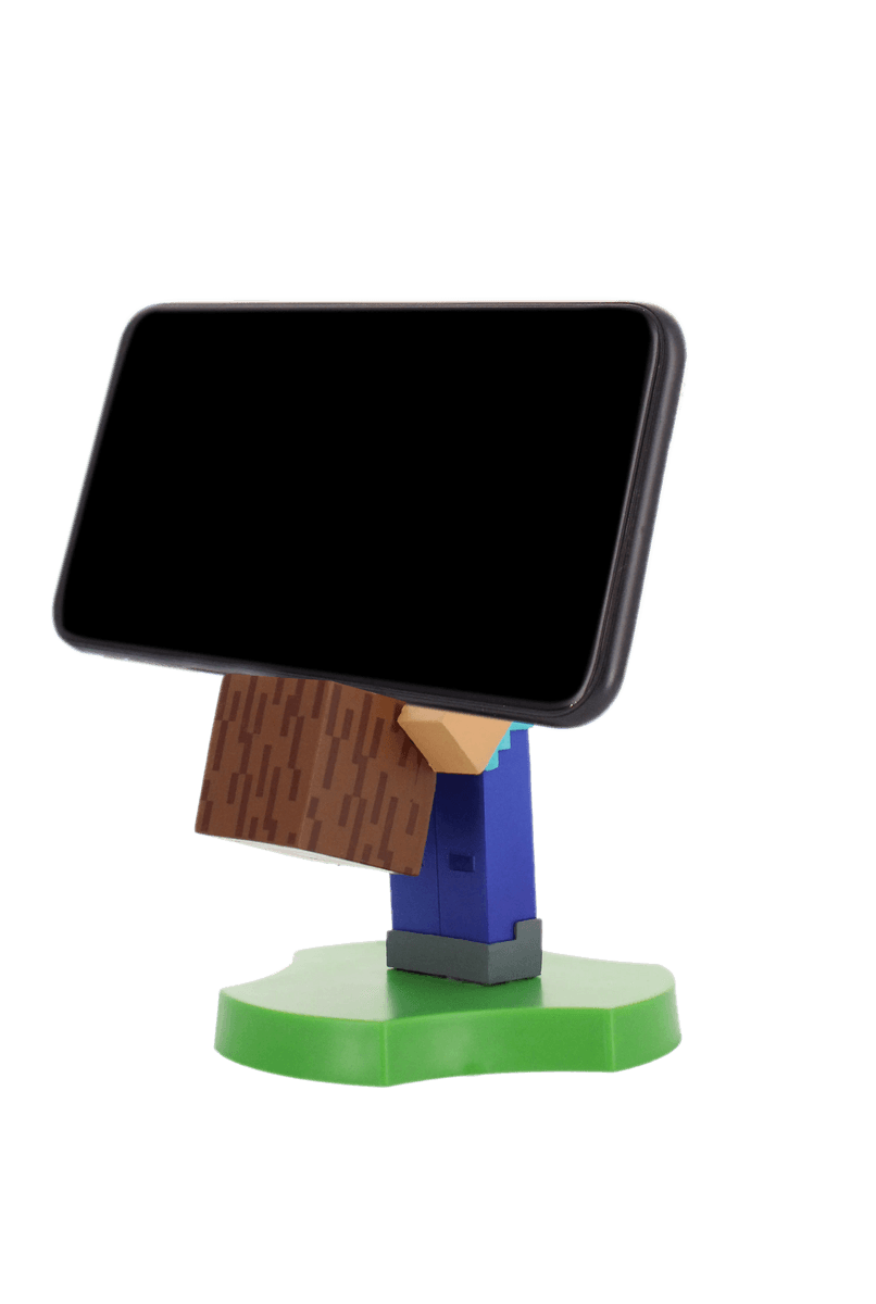 MINECRAFT - Steeve - 'Holdem' Controller & Phone Support - 11cm - 2