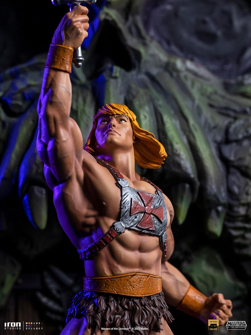 LES MAITRES DE L'UNIVERS - Musclor - Statue ArtScale Deluxe 1/10 34cm - 3