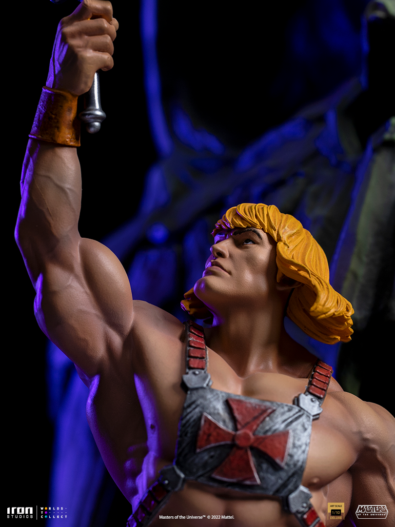 LES MAITRES DE L'UNIVERS - Musclor - Statue ArtScale Deluxe 1/10 34cm - 4