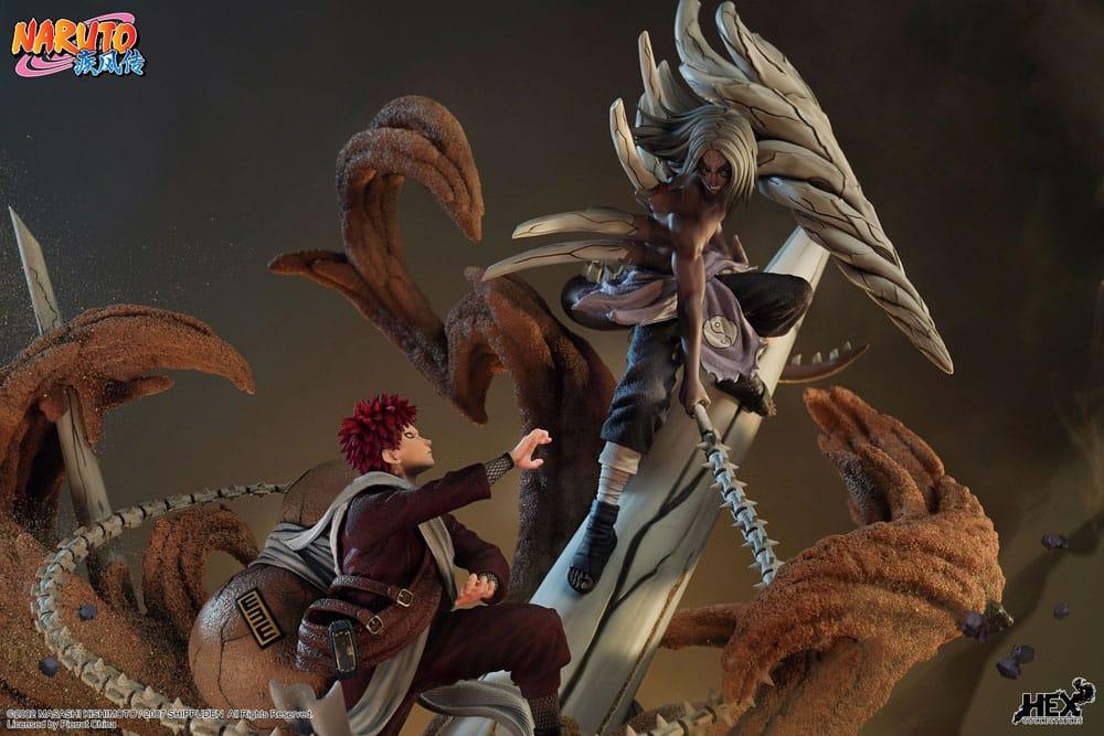 NARUTO SHIPPUDEN - Gaara VS Kimimaro - Statuette Elite Dynamic 61cm - 2