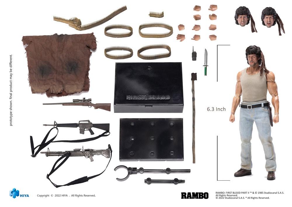RAMBO - Exquisite Super John Rambo - Statuette 1/12 16cm - 6
