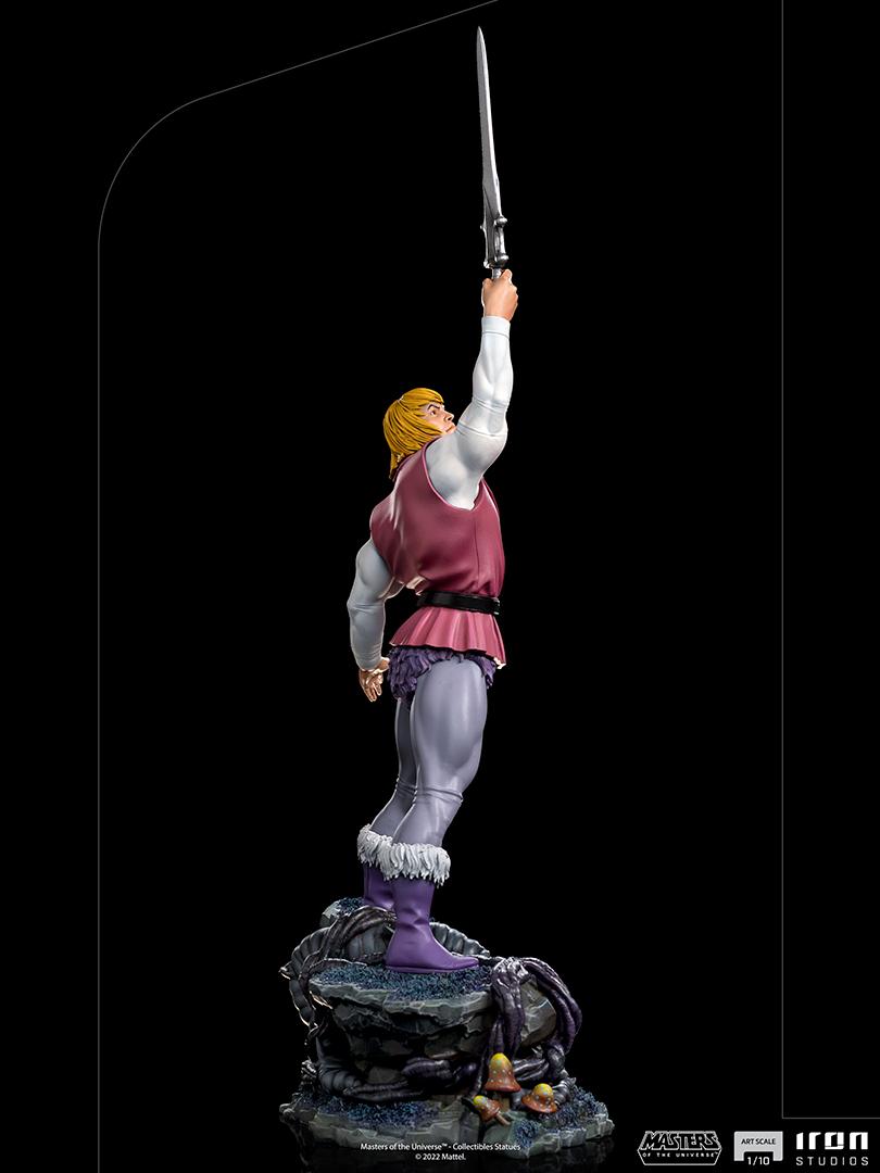 LES MAITRES DE L'UNIVERS-Prince Adam-Statuette 1/10 BDS Art Scale-38cm - 4