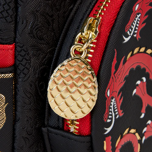 HOUSE OF THE DRAGON - Targaryen - Mini Sac à Dos Loungefly - 4