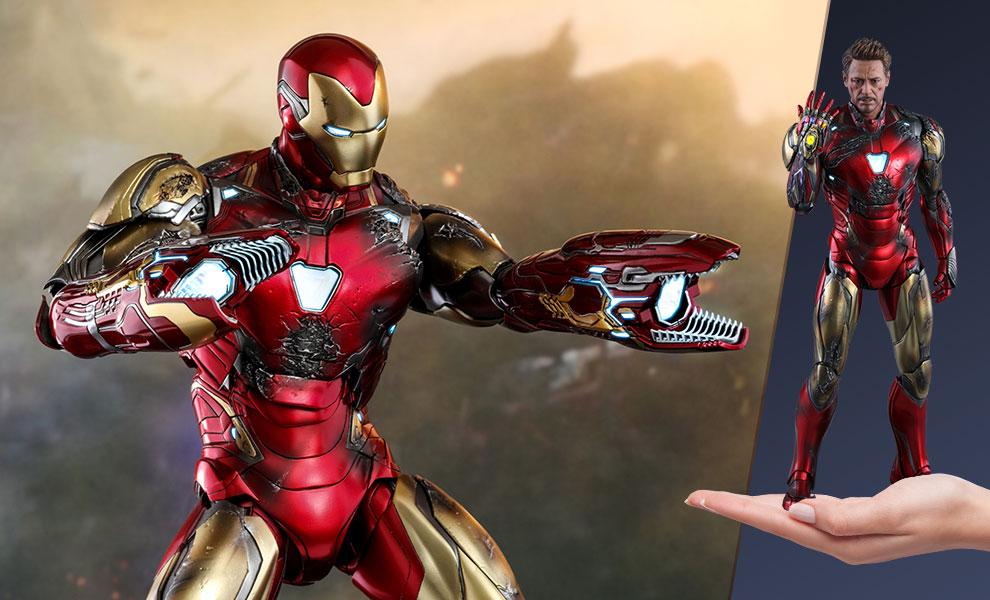 MARVEL - Iron Man Mark LXXXV Battle Damaged Version - Figure 32cm