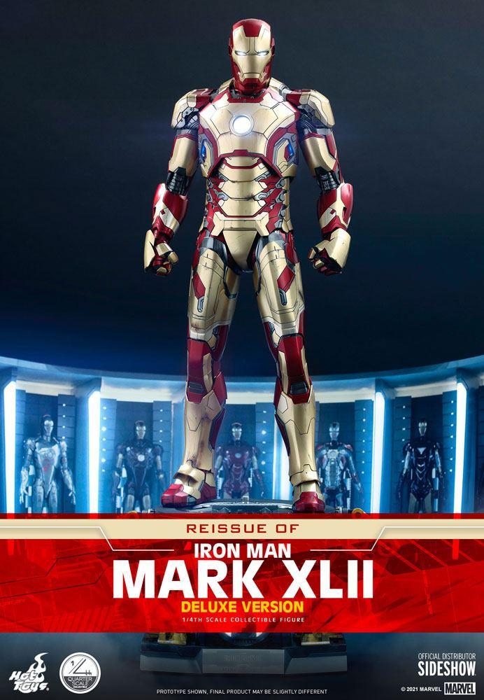 MARVEL - Iron Man (Mark XLII) Deluxe - Action Figure 49cm - 2