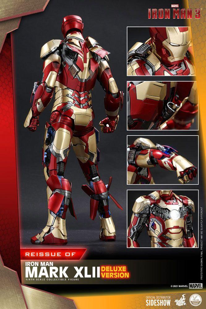 MARVEL - Iron Man (Mark XLII) Deluxe - Action Figure 49cm - 4