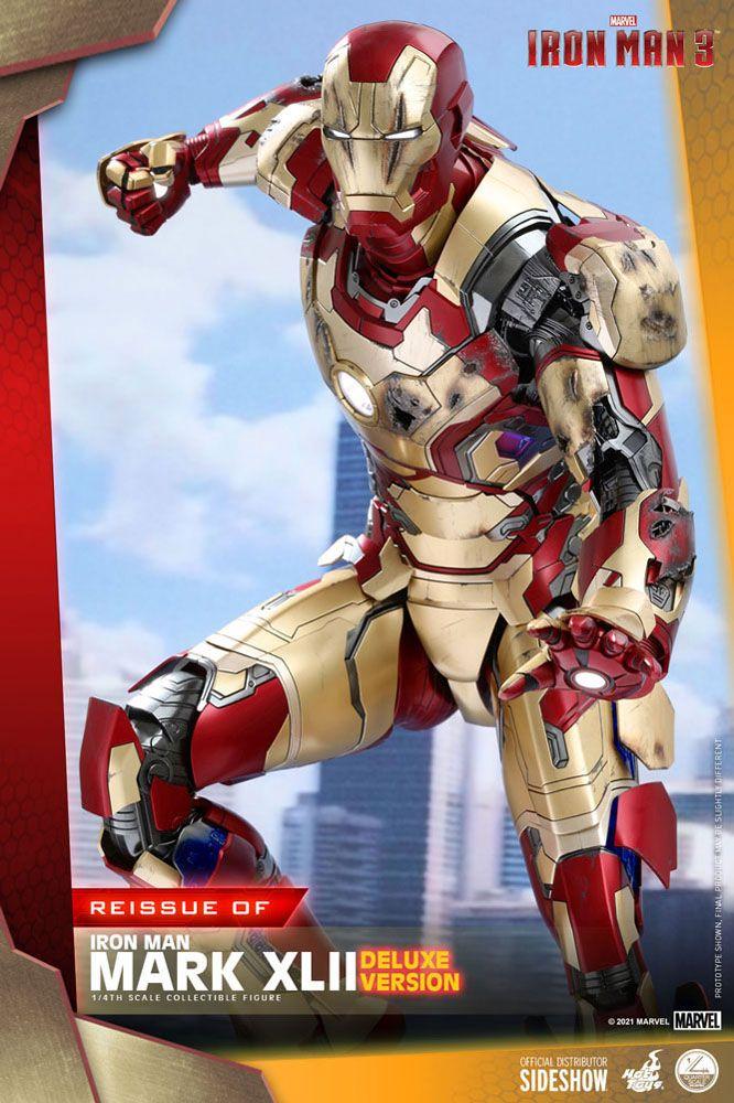 MARVEL - Iron Man (Mark XLII) Deluxe - Action Figure 49cm - 5