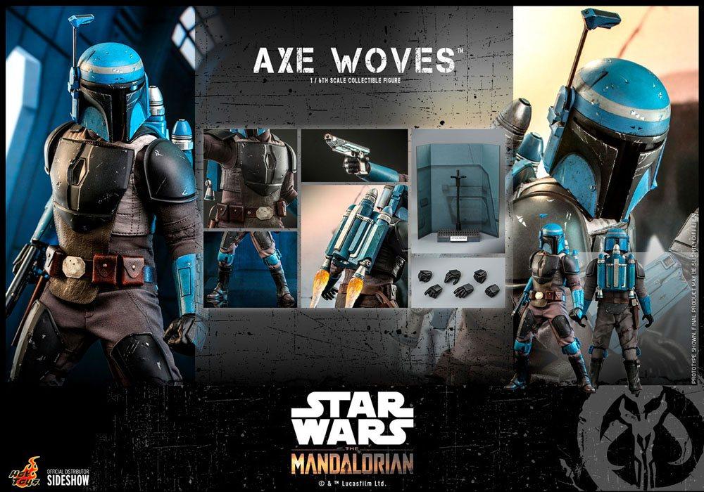 STAR WARS - The Mandalorian : Axe Woves - Action Figure 30cm - 6