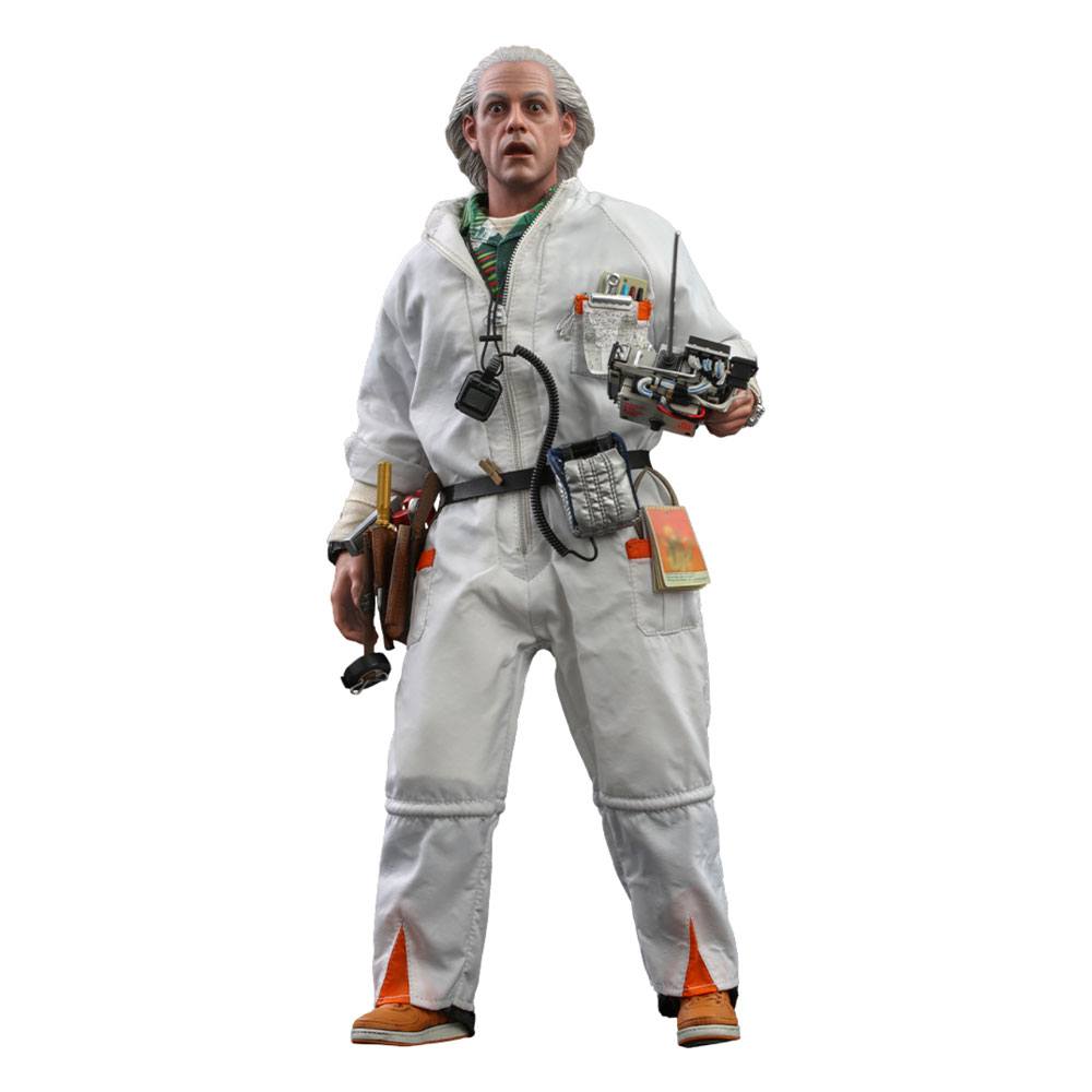 RETOUR VERS LE FUTUR - Doc Brown - Statuette 30cm : :  Figurine Hot Toys Retour vers le futur