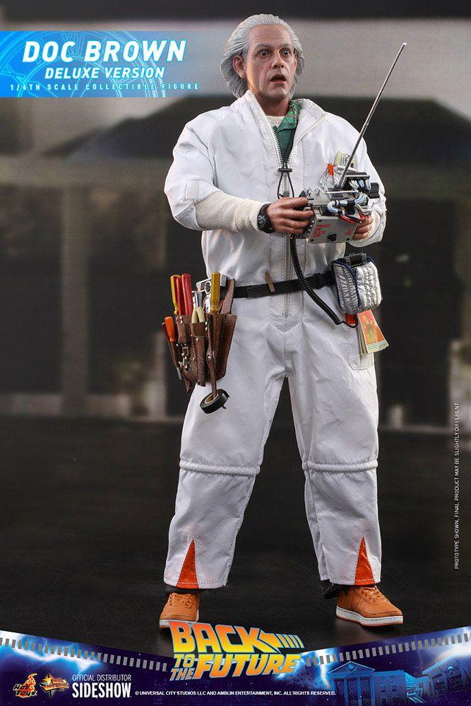 BACK TO THE FUTURE - Doc Brown Deluxe - Statue 30cm - 2