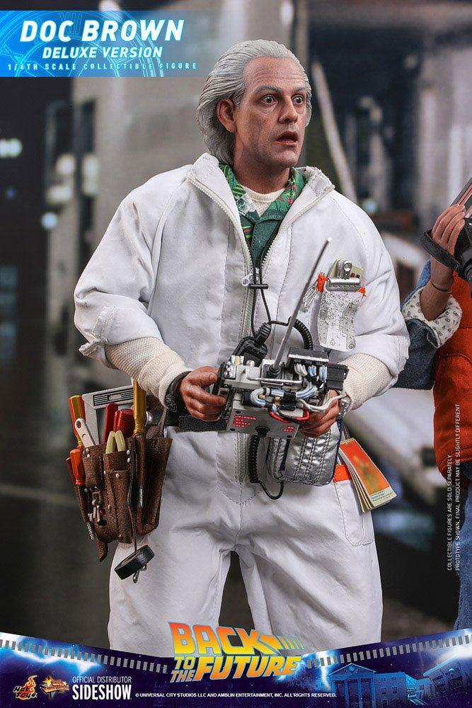 BACK TO THE FUTURE - Doc Brown Deluxe - Statue 30cm - 3