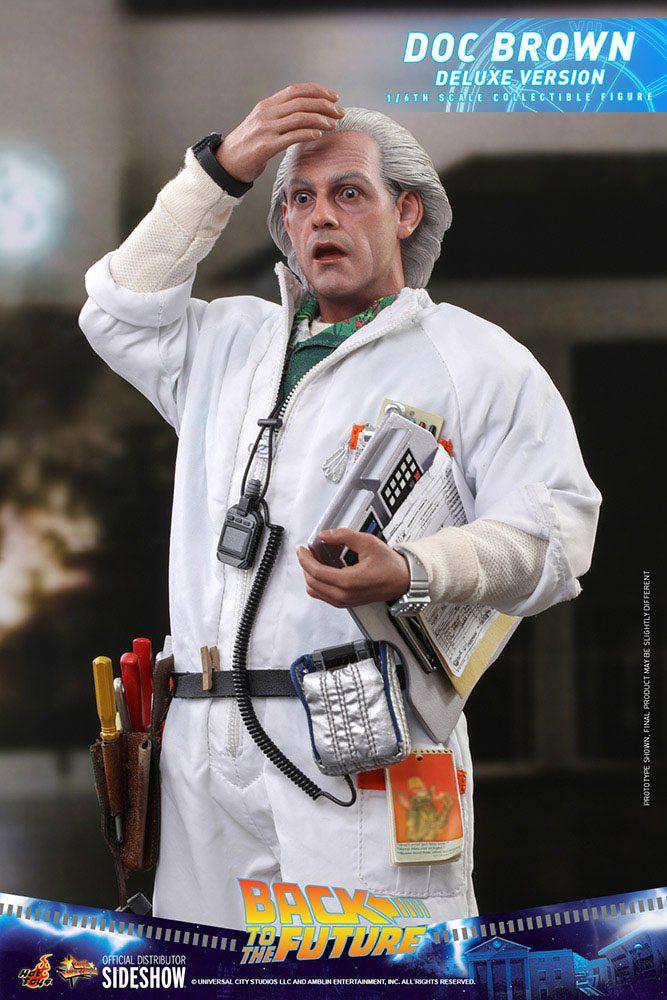 BACK TO THE FUTURE - Doc Brown Deluxe - Statue 30cm - 4