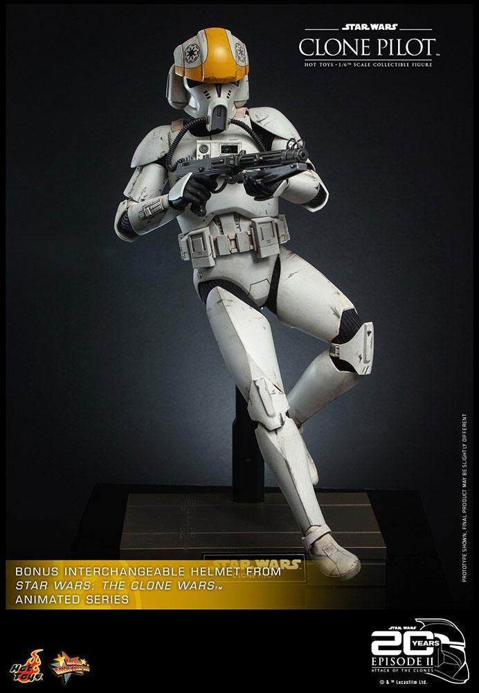 STAR WARS - Pilote clone (Episode 2) - Figurine articulée 1/6 30cm - 4