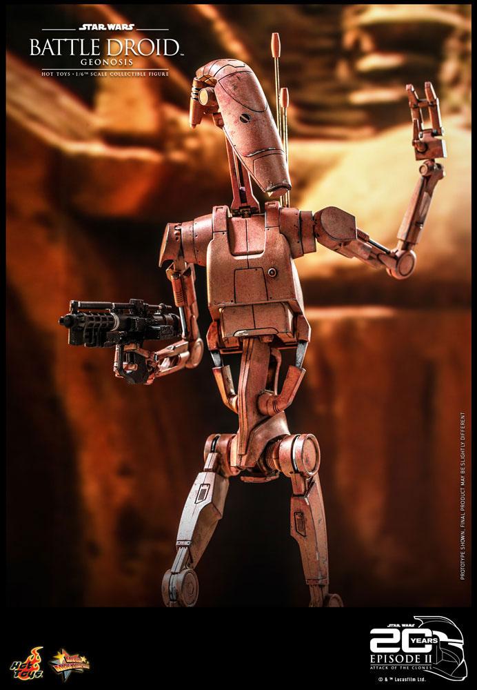 STAR WARS Battle Droid (Geonosis) Action Figure 1/6 31cm