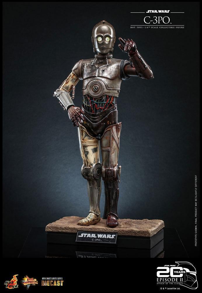 STAR WARS - C-3PO (Episode 2) - Figurine articulée 1/6 29cm - 4