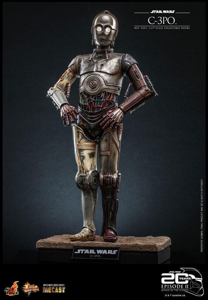 STAR WARS - C-3PO (Episode 2) - Figurine articulée 1/6 29cm - 5