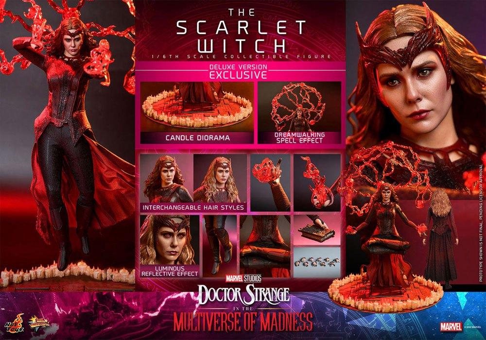 DOCTOR STRANGE 2 -Sorcière Rouge -Figurine Movie Masterpiece Del. 28cm - 6