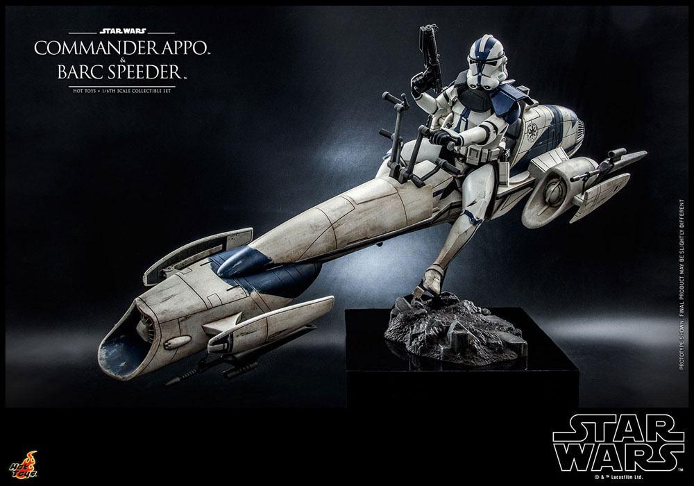 STAR WARS - Commandant Appo & BARC speeder - Figurine articulée 30cm - 2