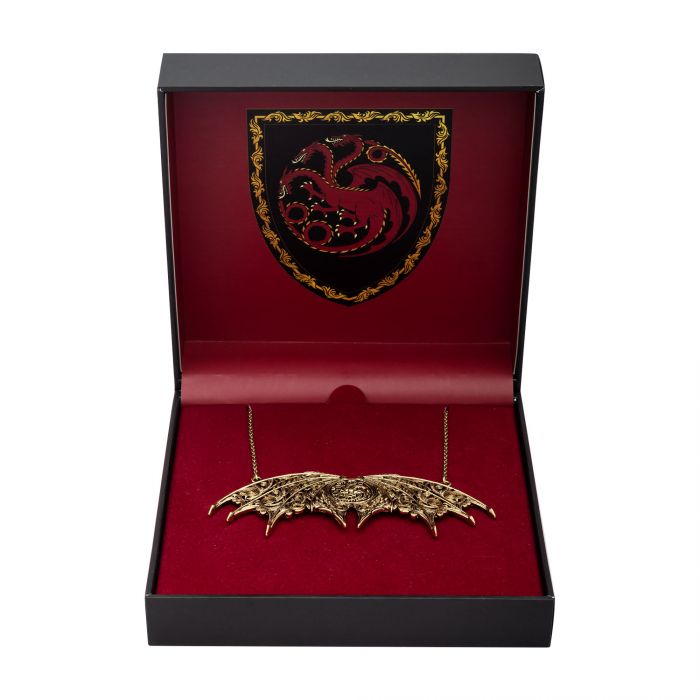 HOUSE OF THE DRAGONS - Targaryen Plate Double Hung - Necklace_IMAGE_4