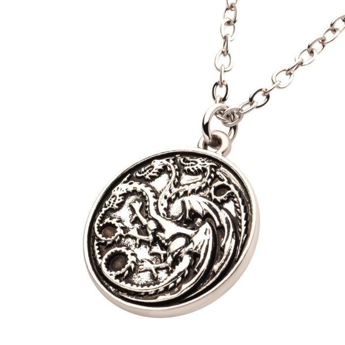HOUSE OF THE DRAGONS - Sigil Targaryen - Collier Pendentif - 2