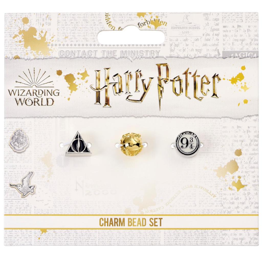 HARRY POTTER - Set de 3 Perles Charmes pour Bracelet - 2