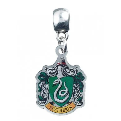 HARRY POTTER Slytherin Crest Slider Charm for Necklace