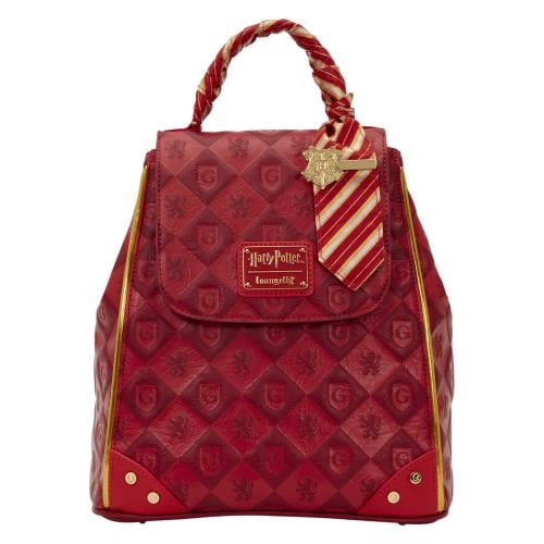 Sac à Dos à Cordon Harry Potter Gryffondor 39x34 Cm - Officiel Warner Bros - Coton Et Polyester