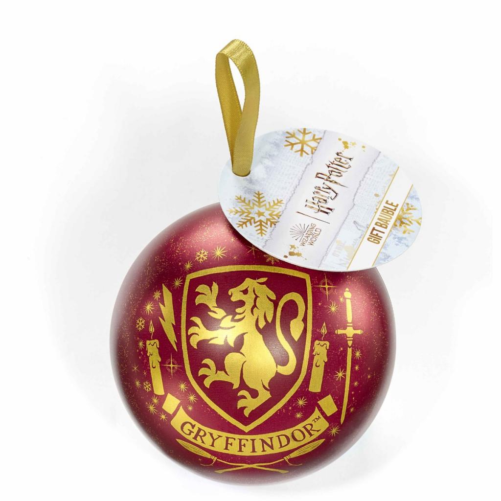 HARRY POTTER - Boule de Noël Cadeau - Collier Gryffondor - 2