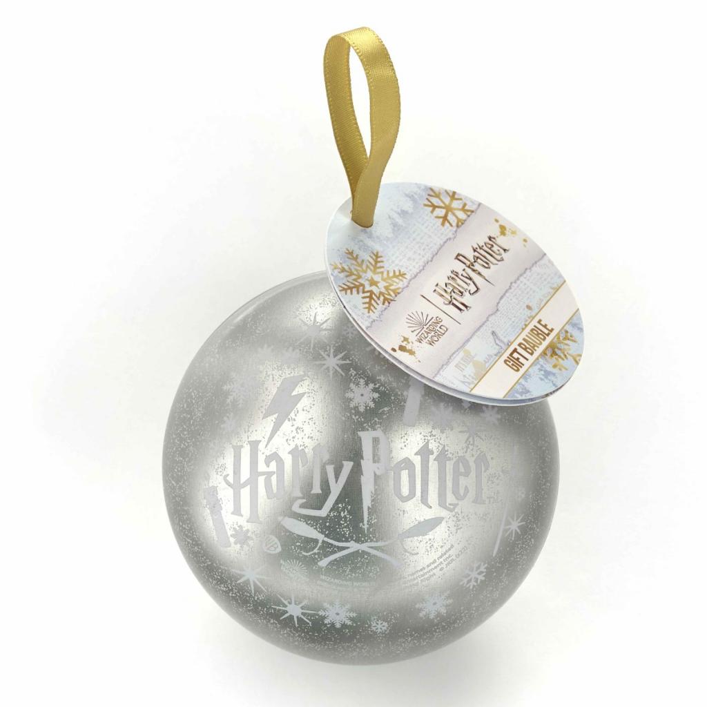 HARRY POTTER - Boule de Noël Cadeau - Collier Poufsouffle - 3