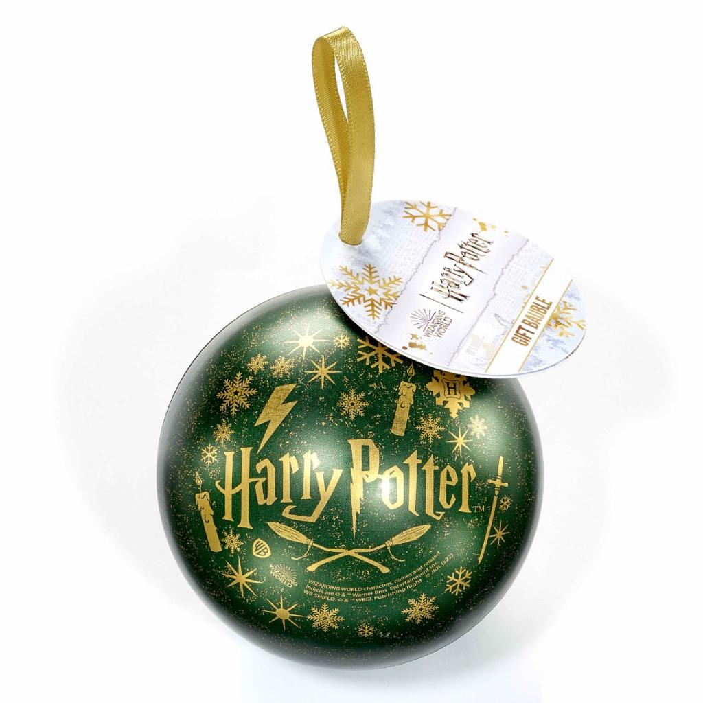 HARRY POTTER - Boule de Noël Cadeau - Collier Serpentard - 3