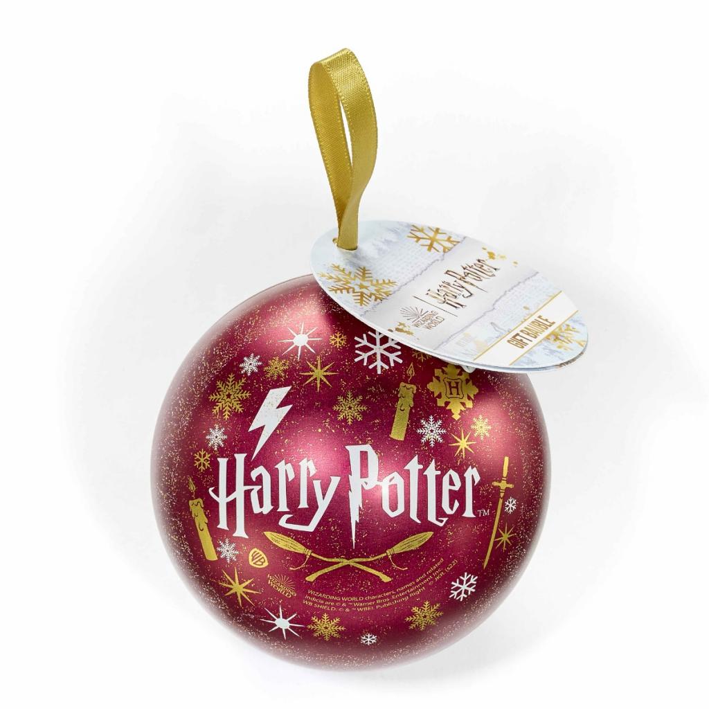 HARRY POTTER - Boule de Noël Cadeau - Collier Phénix - 3