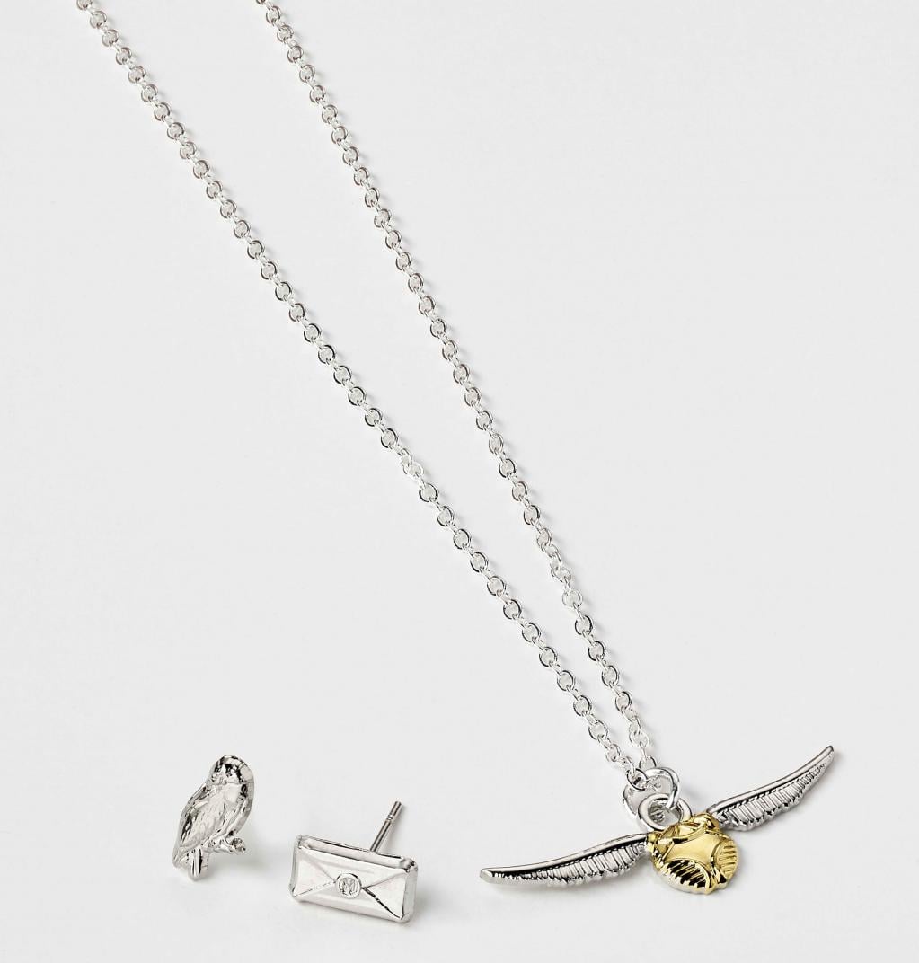 HARRY POTTER - Cracker Cadeau - Collier & Boucles d'Oreilles Hedwig - 4