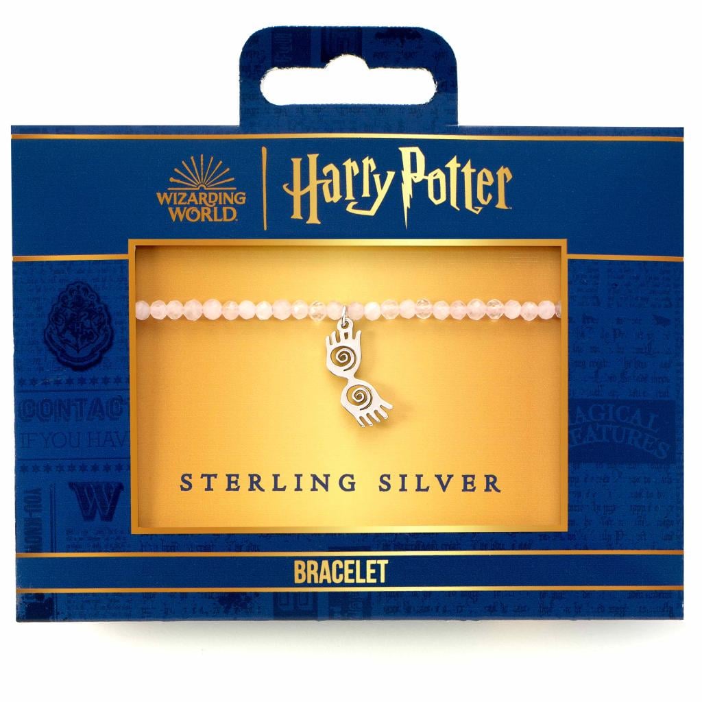 HARRY POTTER - Luna Gasses - Sterling Silver Charm & Pearls Bracelet - 2