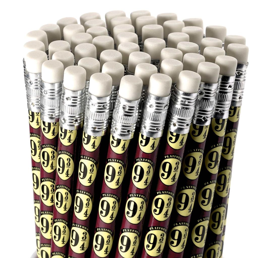 HARRY POTTER - Plateforme 9 3/4 - Lot de 50 Crayons - 2