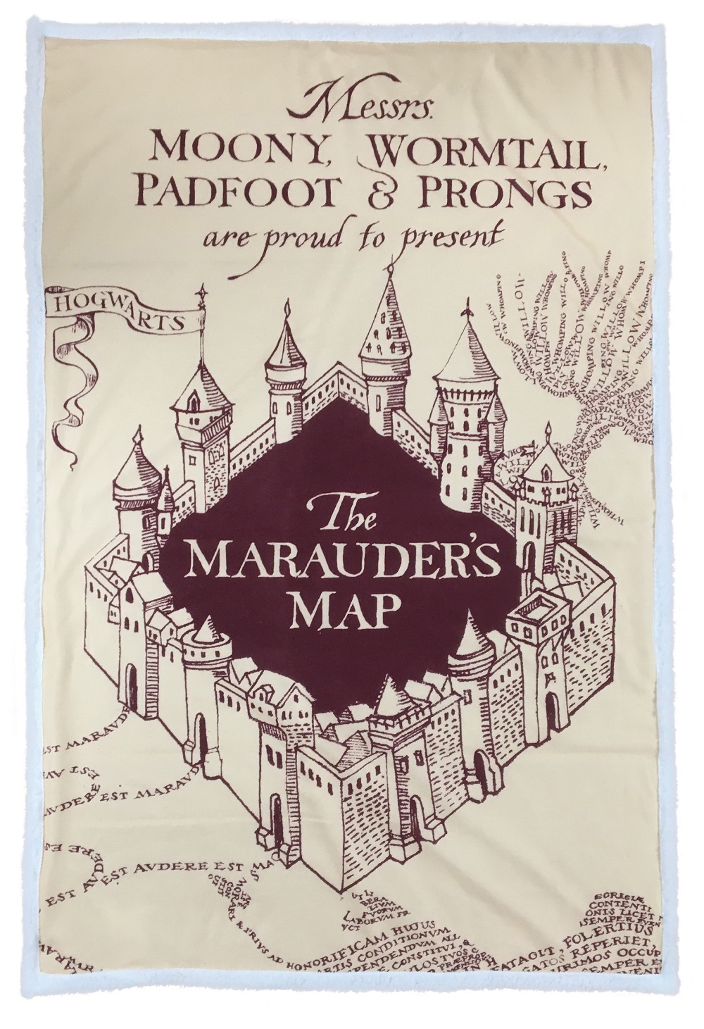 HARRY POTTER - Marauder's Map - Sherpa '100X150cm'_IMAGE_1