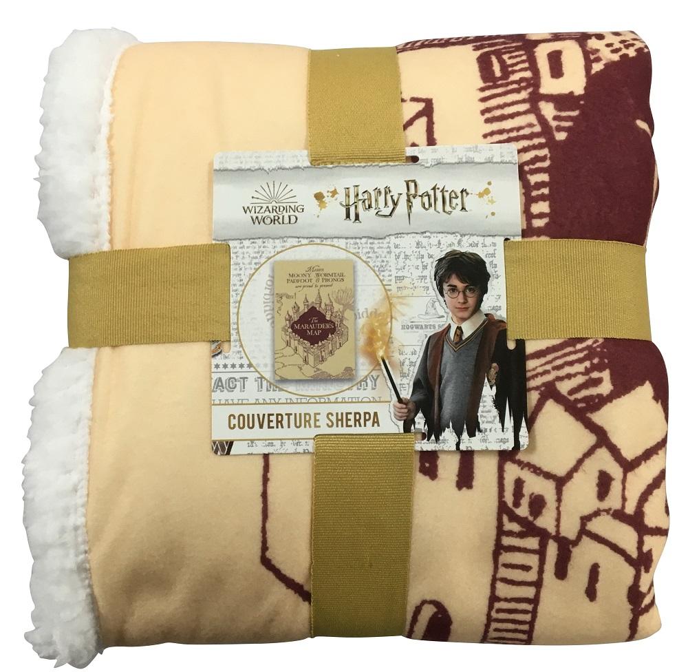 HARRY POTTER - Carte du Maraudeur - Plaid '100X150cm' - 2