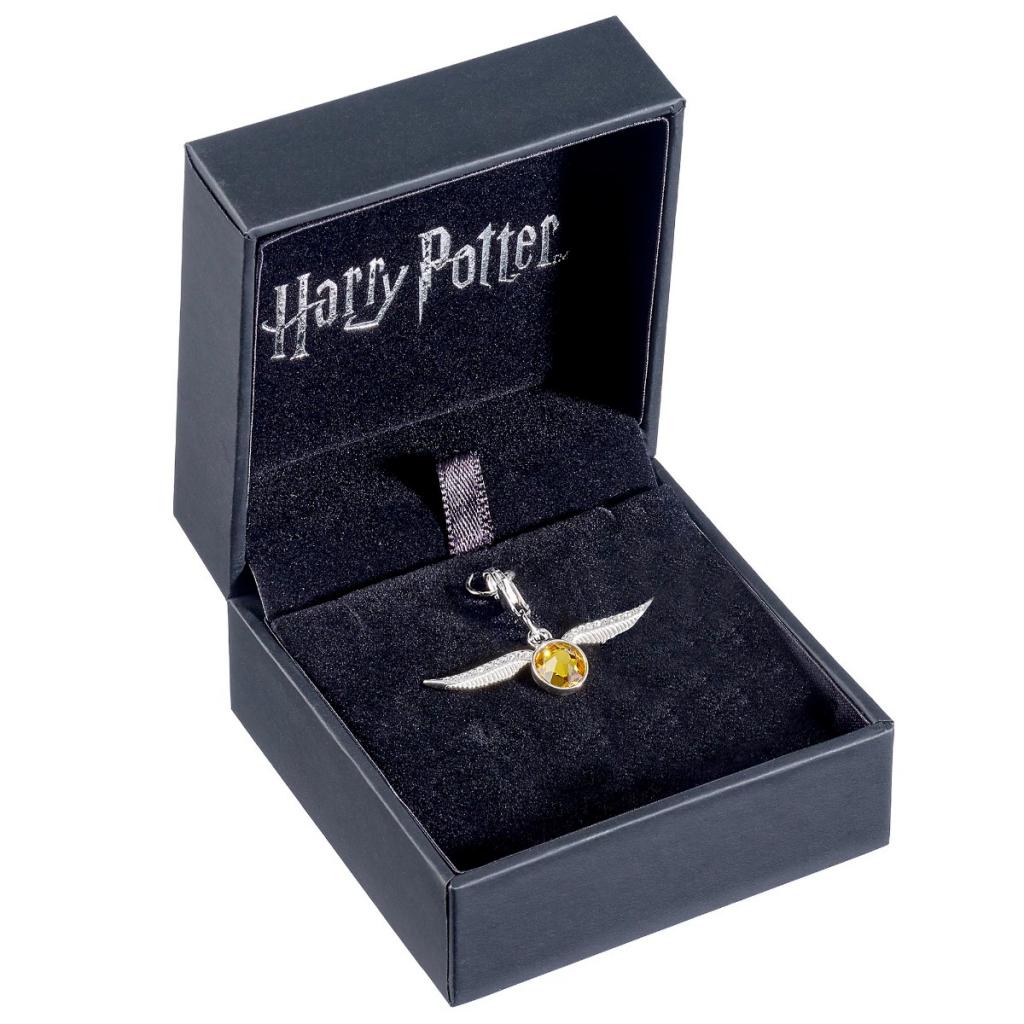 HARRY POTTER - Golden Snitch - Crystals Clip on Charm for Bracelet - 2
