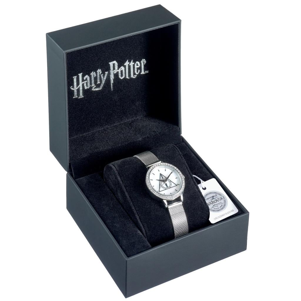 Harry Potter Deathly Hallows Bookmark - Official Stainless Steel Bookmark With Charm