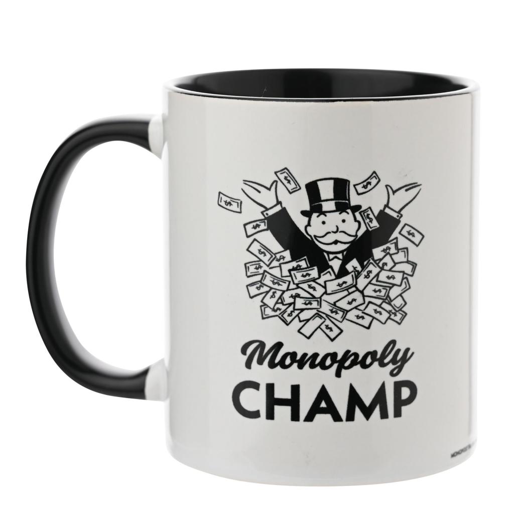 MONOPOLY - Champ - Mug Interieur Coloré - 312ml - 2