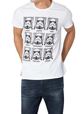Buy Brands In Black 100% Cotton Star Wars Character Heads Boys T-Shirt from the UK online shop