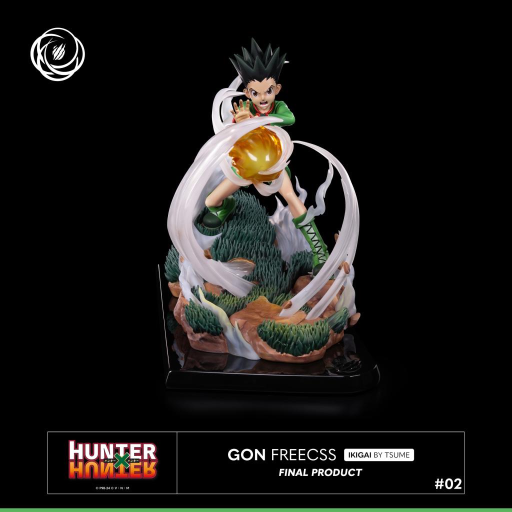 HUNTER X HUNTER - Gon Freecss - Statue Ikigai Résine 1/6 Tsume 25cm - 2
