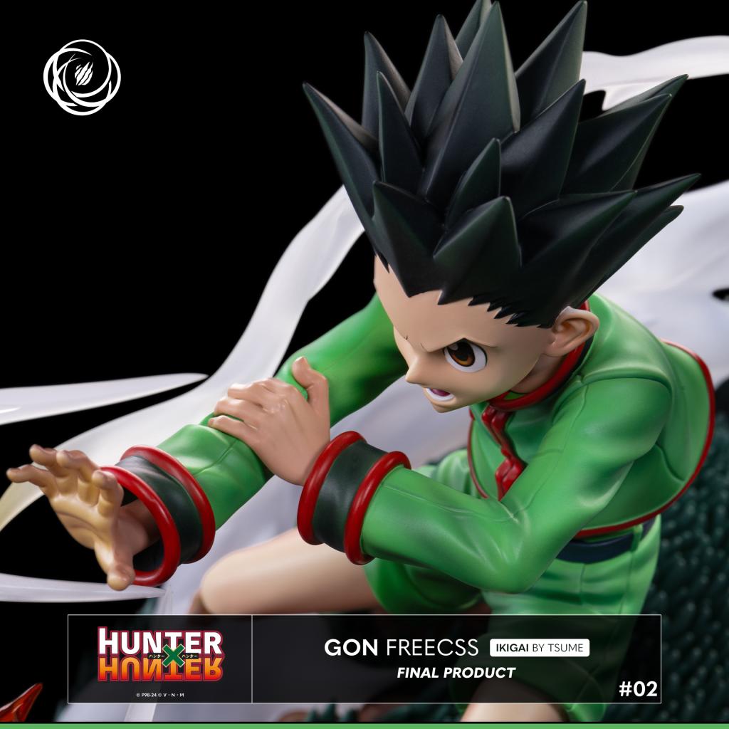 HUNTER X HUNTER - Gon Freecss - Statue Ikigai Résine 1/6 Tsume 25cm - 5