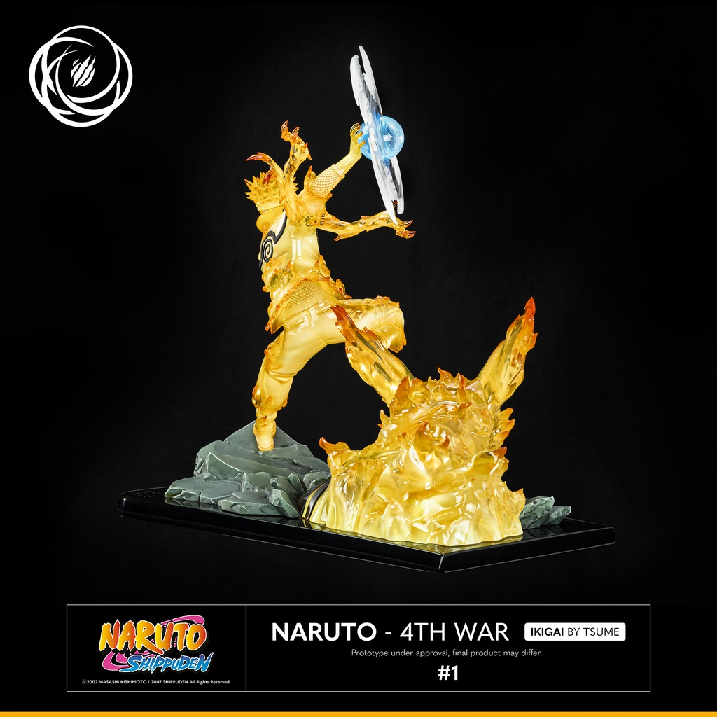 NARUTO - Naruto Uzumaki Ikigai - 4th War - Statue Résine 1/6 By Tsume - 4