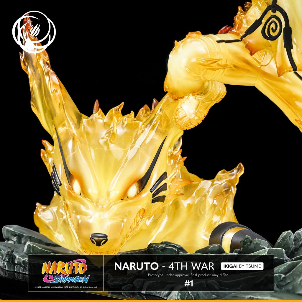 NARUTO - Naruto Uzumaki Ikigai - 4th War - Statue Résine 1/6 By Tsume - 5