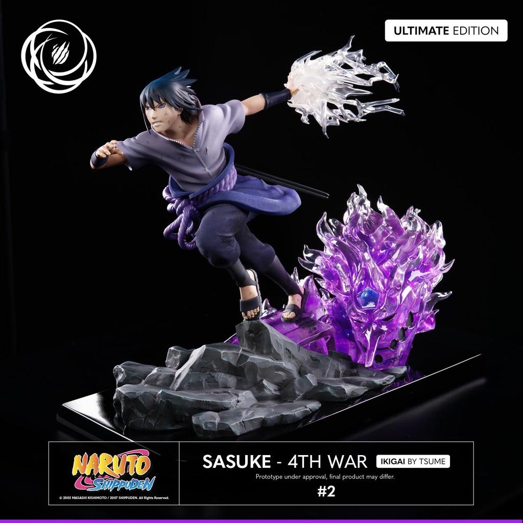 NARUTO Sasuke Uchiwa Ikigai ULTIMATE 4th War Resin Statue 1/6