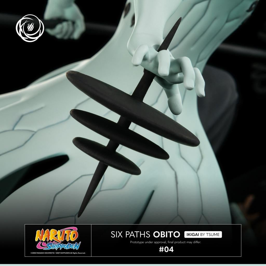 NARUTO SHIPPUDEN - Six Paths Obito - Statue Résine By Tsume 41cm - 6