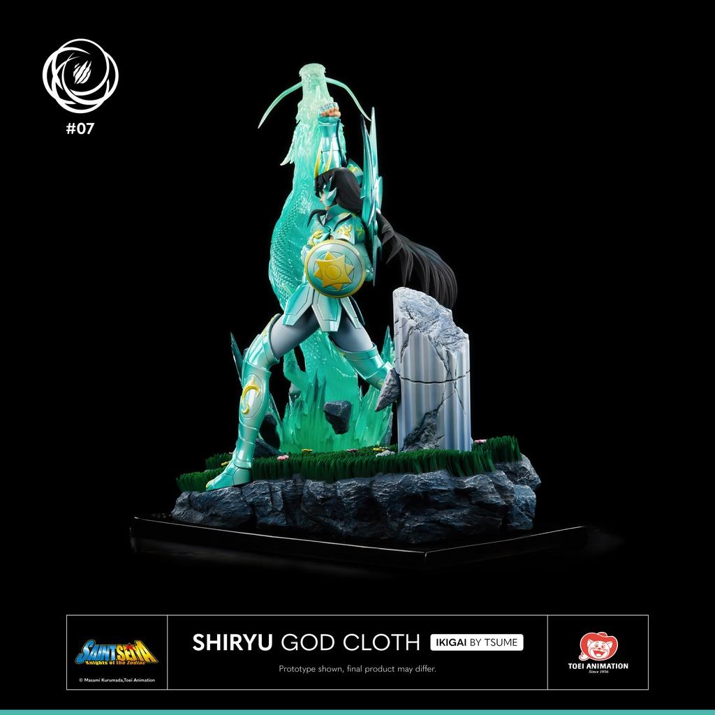 SAINT SEIYA - Shiryu God Cloth -Statue Ikigai Résine 1/6 By Tsume 43cm - 2