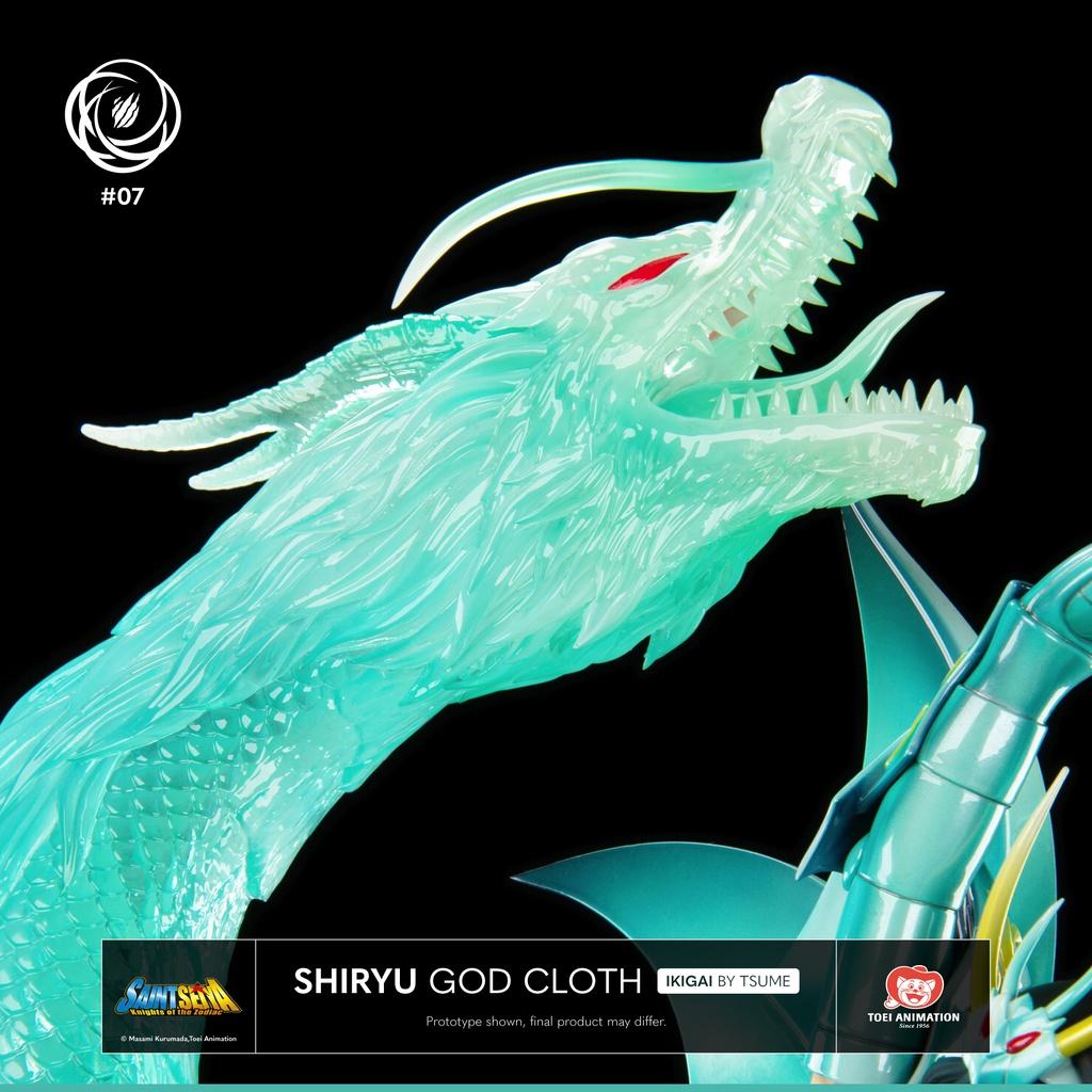 SAINT SEIYA - Shiryu God Cloth -Statue Ikigai Résine 1/6 By Tsume 43cm - 5