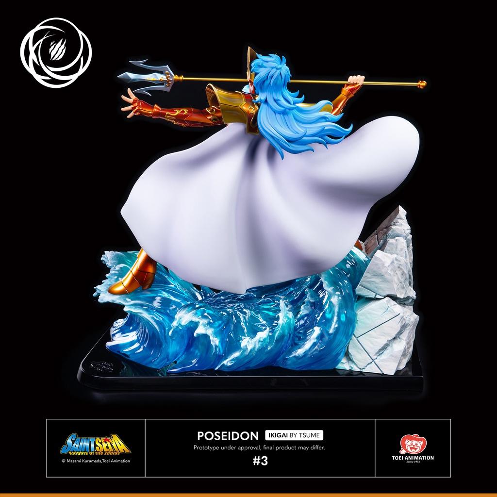 SAINT SEIYA - Poseidon - Statue Ikigai Résine 1/6 By Tsume 34cm - 3